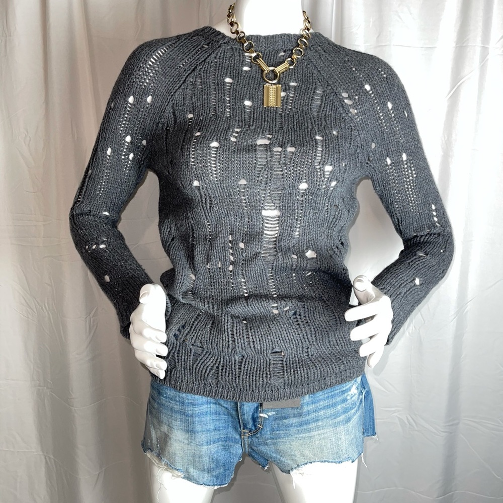 NWT- Marc by Marc Jacobs Distressed Sweater -XS